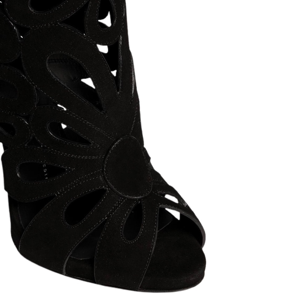 NWT Giuseppe Zanotti Coline Floral Cutout Boots - Picture 2 of 10